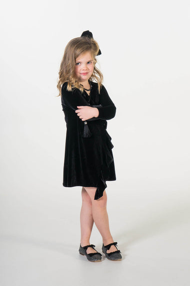 Valentina velvet party dress ME - Moeder dochter matching kleding en accessoires - twinning jurken - feestjurken - Mother daughter matching dresses | Just Like Mommy'z | Christmas Holiday Collection - Kerst Collectie - mummy and mini me