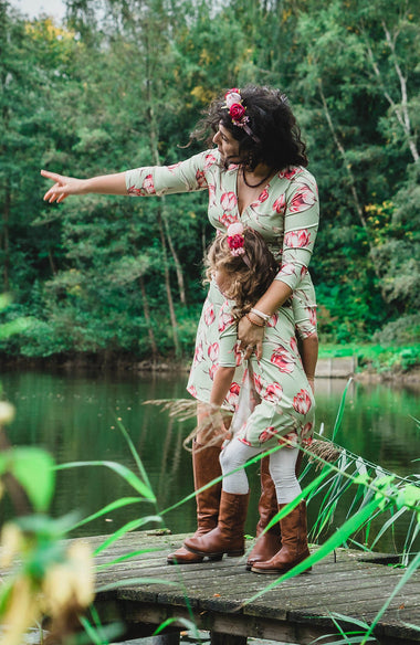 Twinning jurken moeder dochter kleding- matching dresses by Just Like Mommy 'z